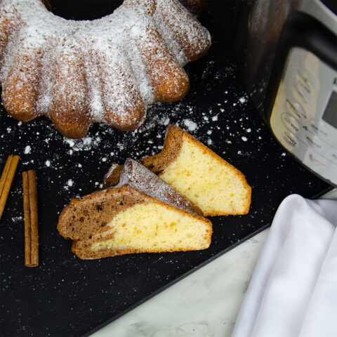 Инстант Пот | Рецепта за Двуцветен кекс