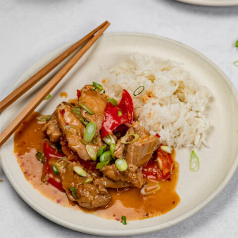 Инстант Пот | Рецепта за Пиле с портокалов дресинг