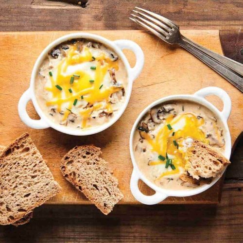 Инстант Пот | Рецепта за Яйца със сметана и гъби